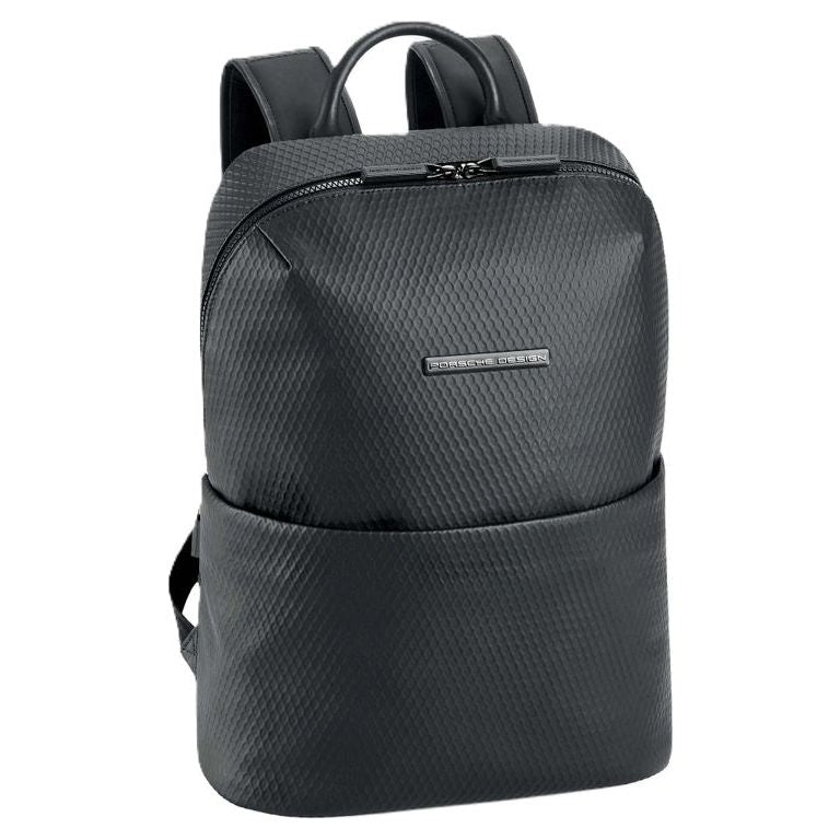 PORSCHE PELLETTERIA MOD. OSU01622-001 MAN BACKPACKS PORSCHE DESIGN LEATHER Dark Slate Gray