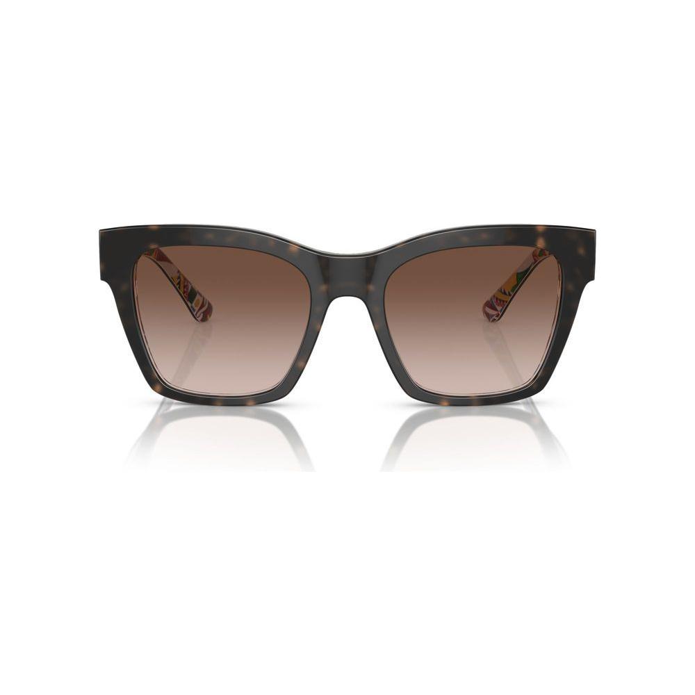 DOLCE & GABBANA MOD. PRINT FAMILY DG 4384 SUNGLASSES & EYEWEAR DOLCE & GABBANA SUNGLASSES Dark Olive Green