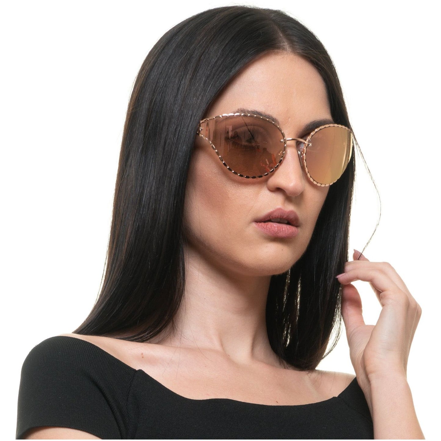 ROBERTO CAVALLI MOD. RC1124 7133G SUNGLASSES & EYEWEAR ROBERTO CAVALLI SUNGLASSES Tan
