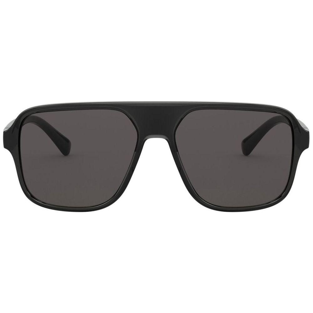 DOLCE & GABBANA MOD. STEP INJECTION DG 6134 SUNGLASSES & EYEWEAR DOLCE & GABBANA SUNGLASSES Dark Slate Gray
