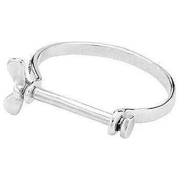 BRACCIALI UNO DE 50 MOD. UD_PUL1958MTL0000M DESIGNER FASHION JEWELLERY UNOde50 Light Gray