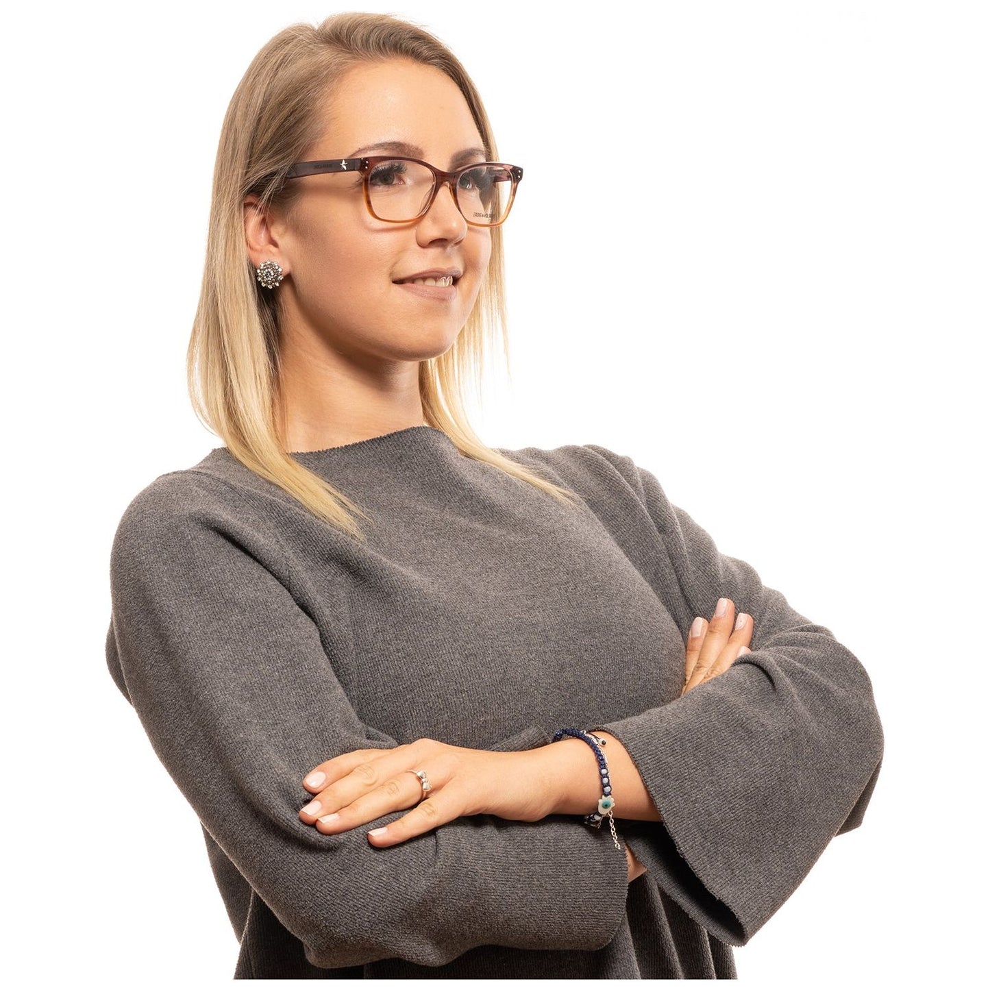 ZADIG & VOLTAIRE MOD. VZV091V 510ACL SUNGLASSES & EYEWEAR ZADIG & VOLTAIRE EYEWEAR Dim Gray