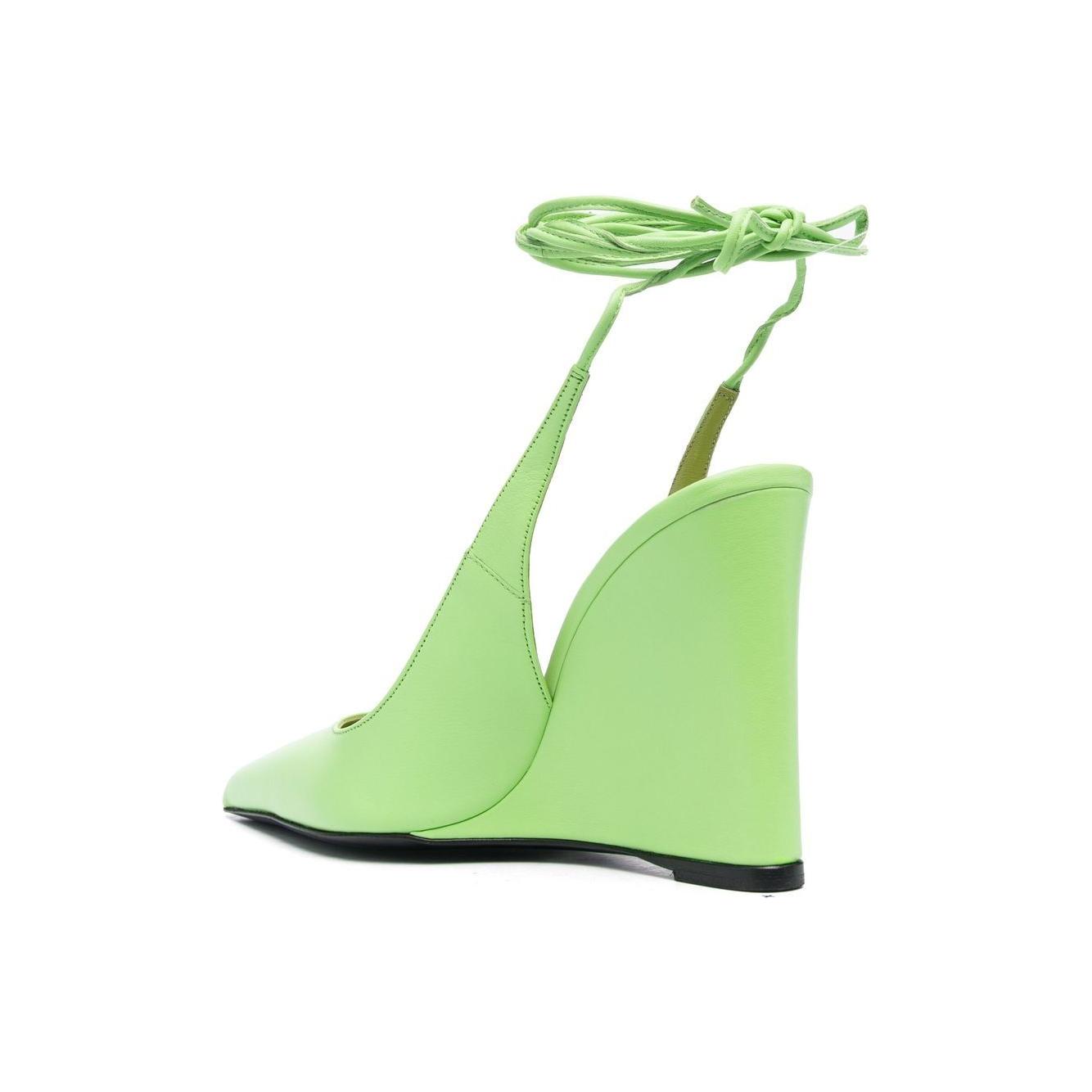 BY FAR PRE With Heel Green