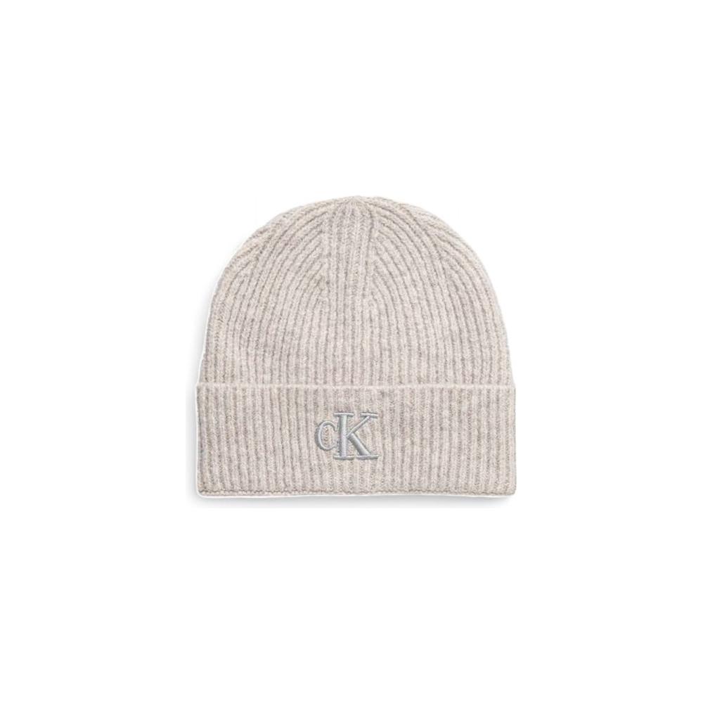 Calvin Klein Gray Acrylic Hat