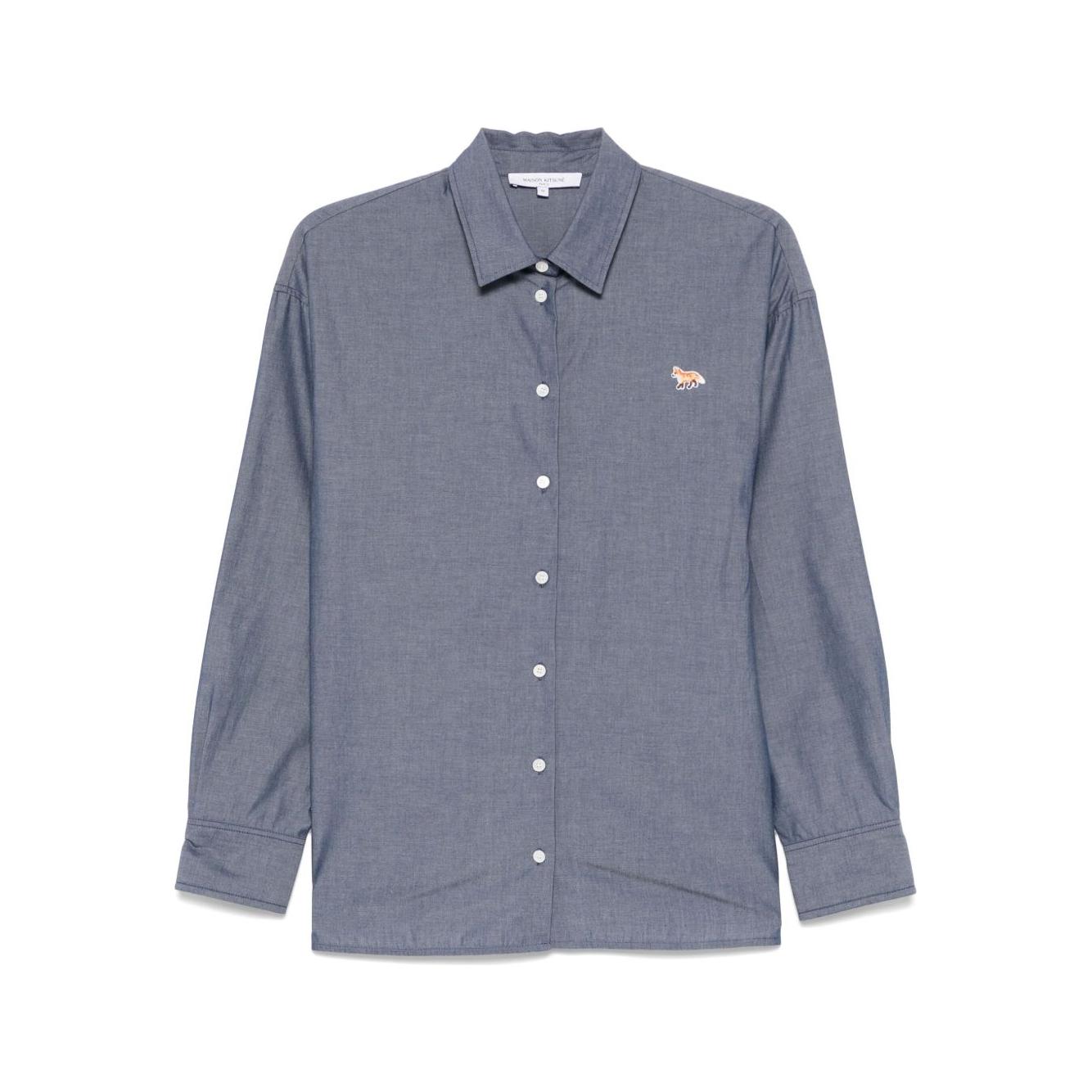 MAISON KITSUNE' Shirts Blue