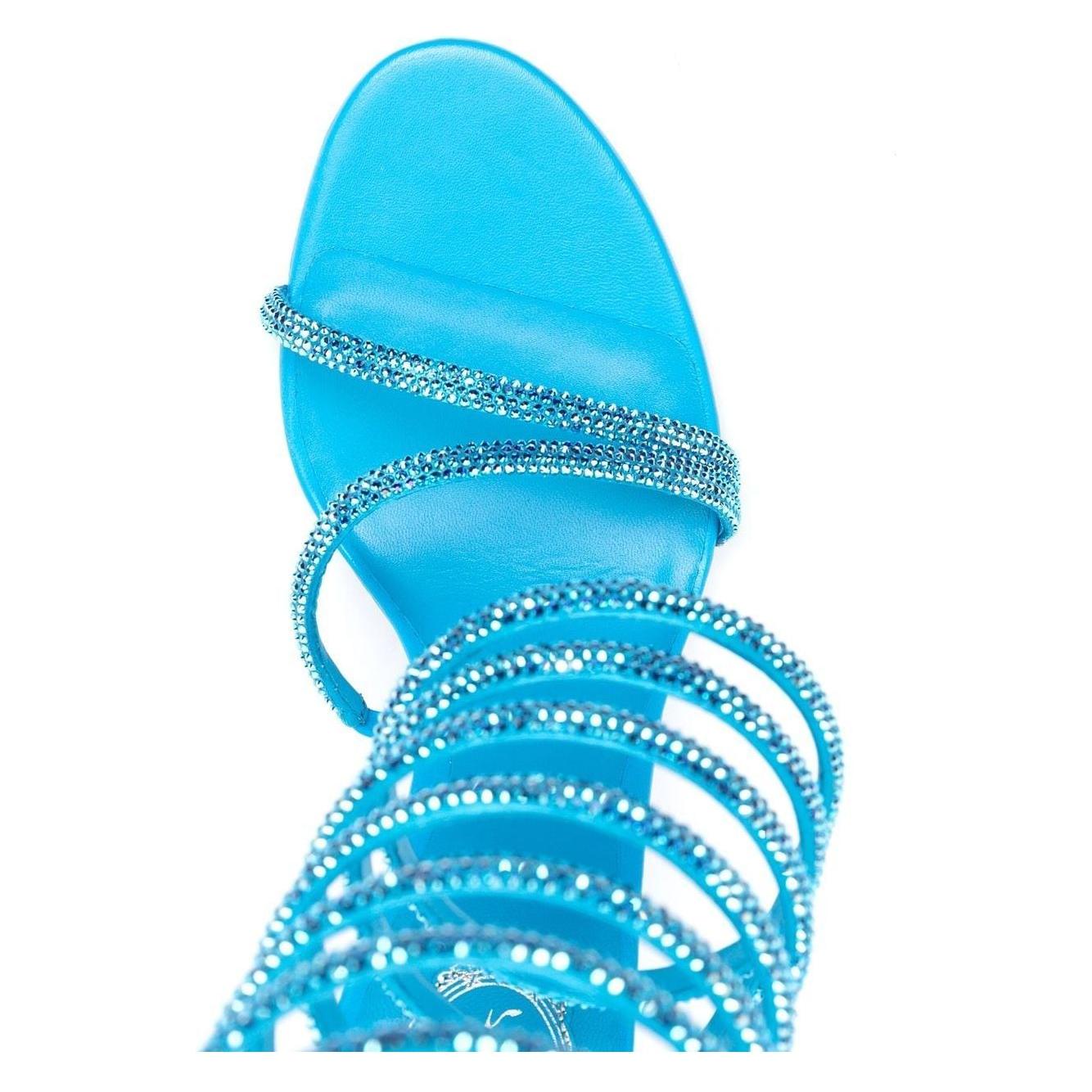 RENE' CAOVILLA Sandals Clear Blue