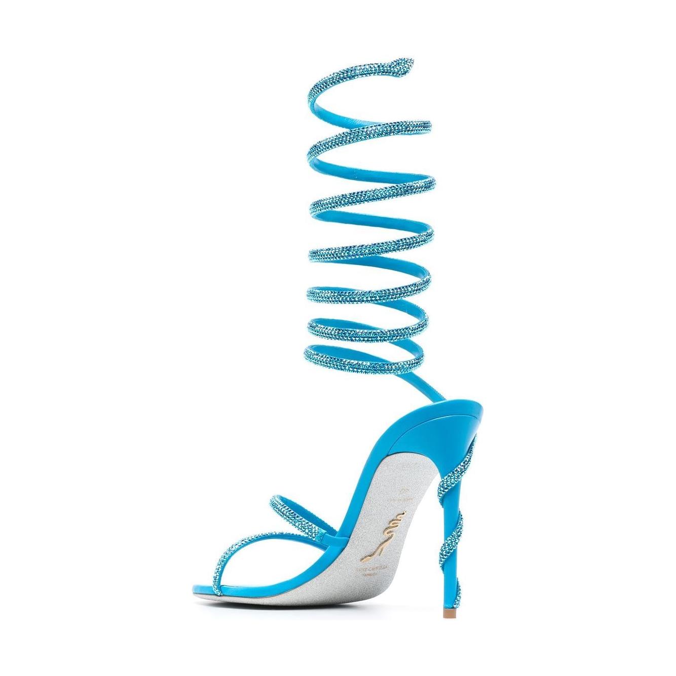 RENE' CAOVILLA Sandals Clear Blue