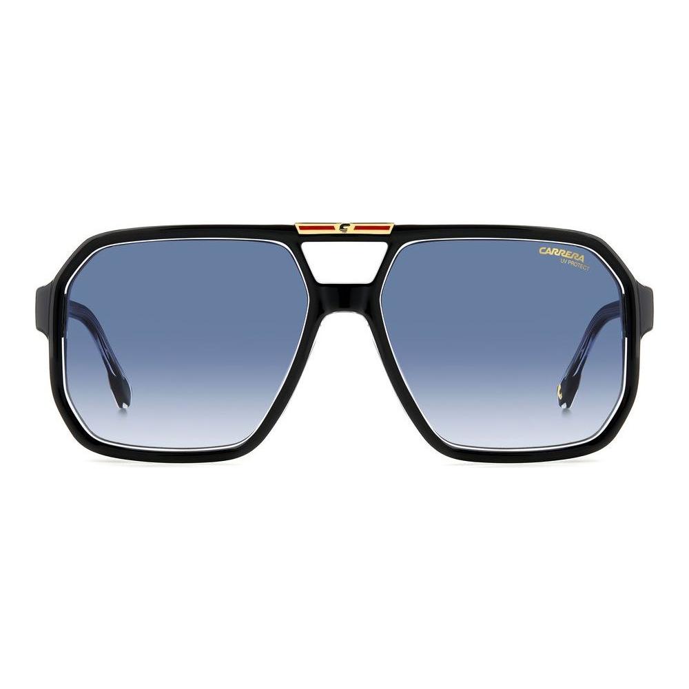 CARRERA Victory C 01_S sunglasses for gentlemen with black frame and blue gradient lenses, stylish eyewear for men.
