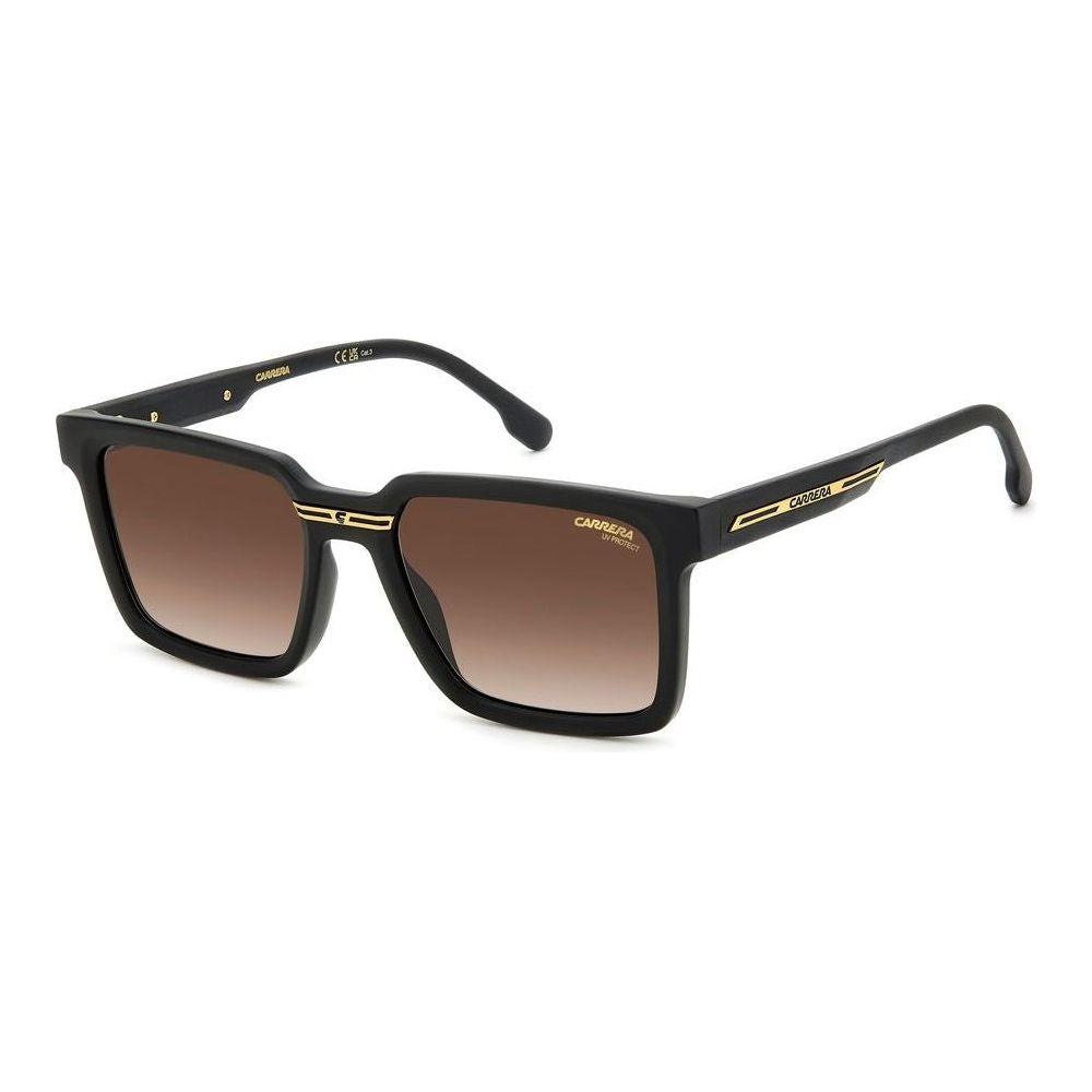 Gent's Carrera Victory C 02_S sunglasses with black frame and brown lenses.