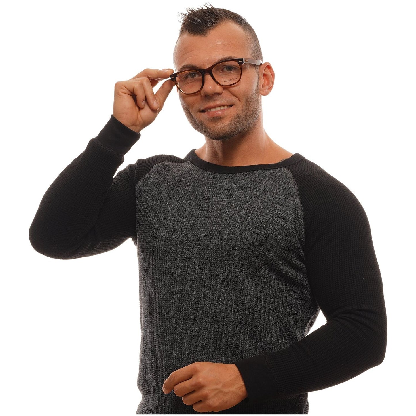 ERMENEGILDO ZEGNA MOD. ZC5001 04852 SUNGLASSES & EYEWEAR ERMENEGILDO ZEGNA EYEWEAR Dark Slate Gray