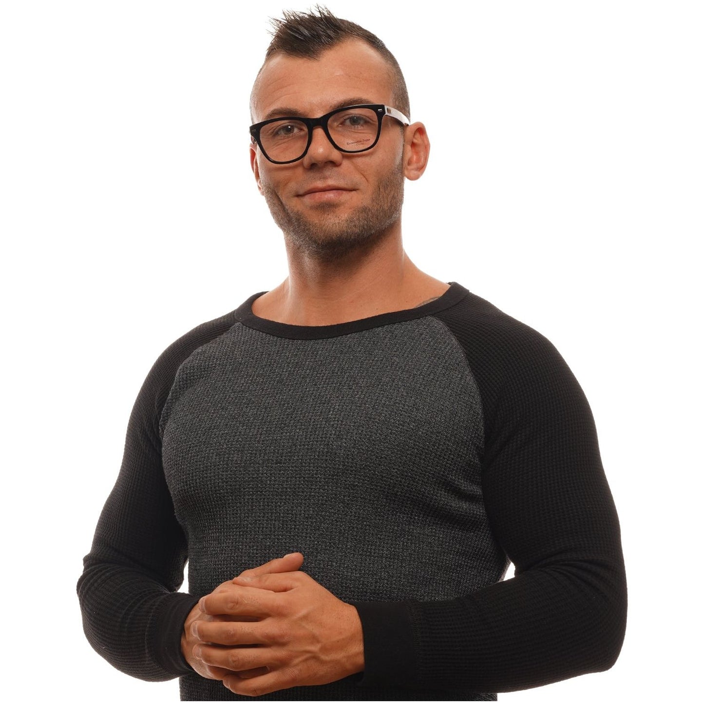 ERMENEGILDO ZEGNA MOD. ZC5001 00152 SUNGLASSES & EYEWEAR ERMENEGILDO ZEGNA EYEWEAR Dark Slate Gray
