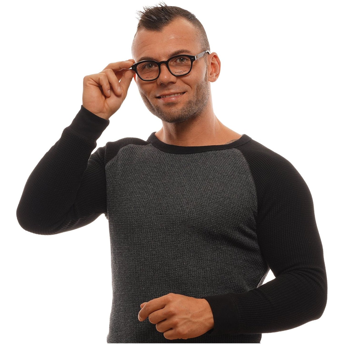 ERMENEGILDO ZEGNA MOD. ZC5017 06248 SUNGLASSES & EYEWEAR ERMENEGILDO ZEGNA EYEWEAR Dark Slate Gray