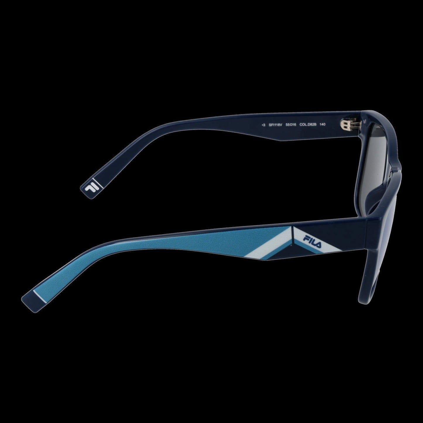 FILA MOD. SFI118V 55D82B SUNGLASSES & EYEWEAR FILA SUNGLASSES Black