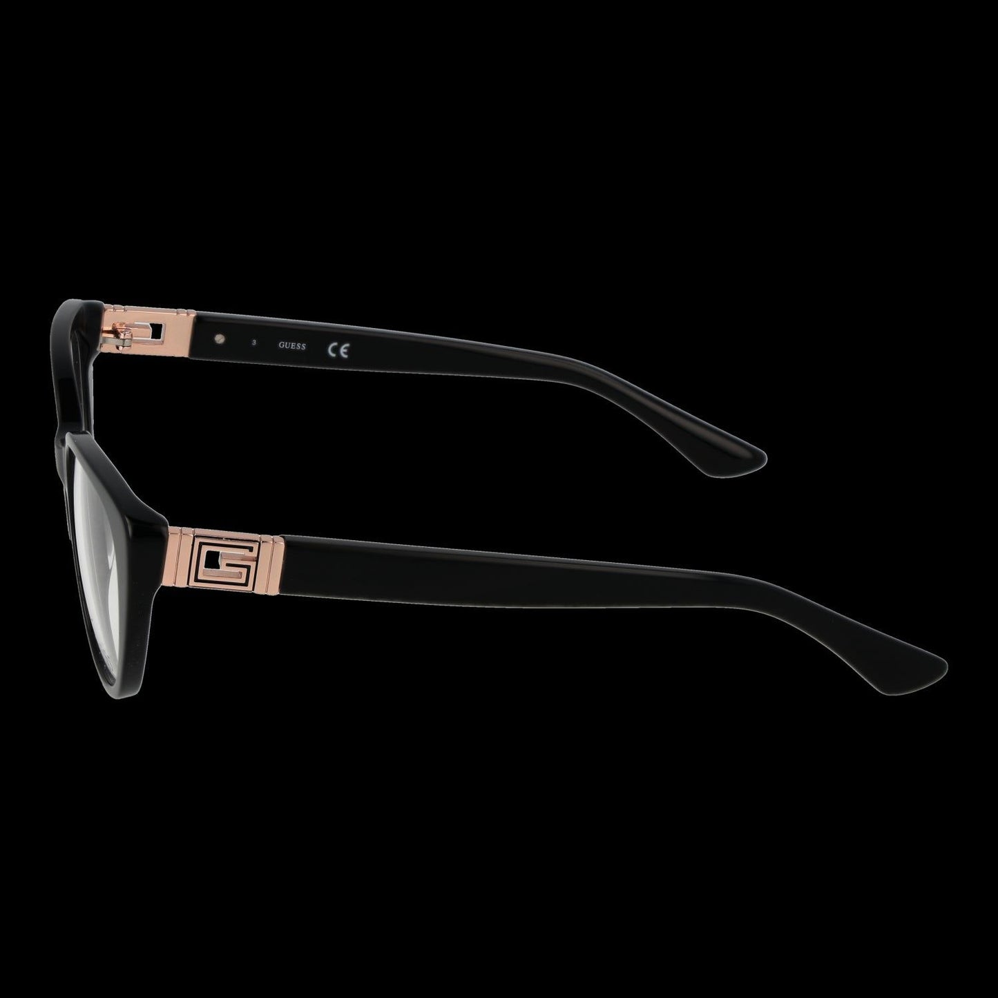 GUESS MOD. GU2908 51001 SUNGLASSES & EYEWEAR GUESS EYEWEAR Black