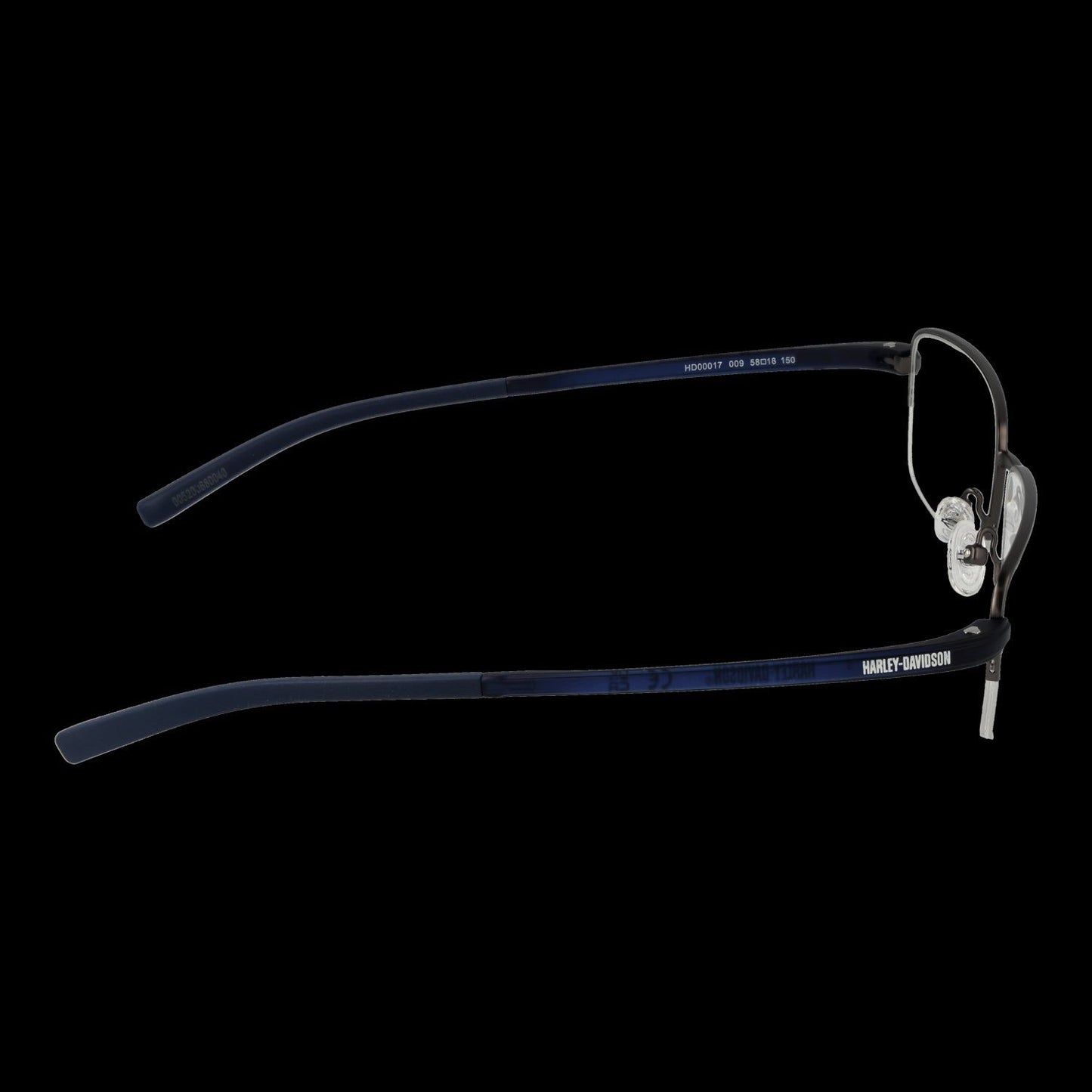 HARLEY-DAVIDSON MOD. HD00017 58009 SUNGLASSES & EYEWEAR HARLEY DAVIDSON EYEWEAR Black