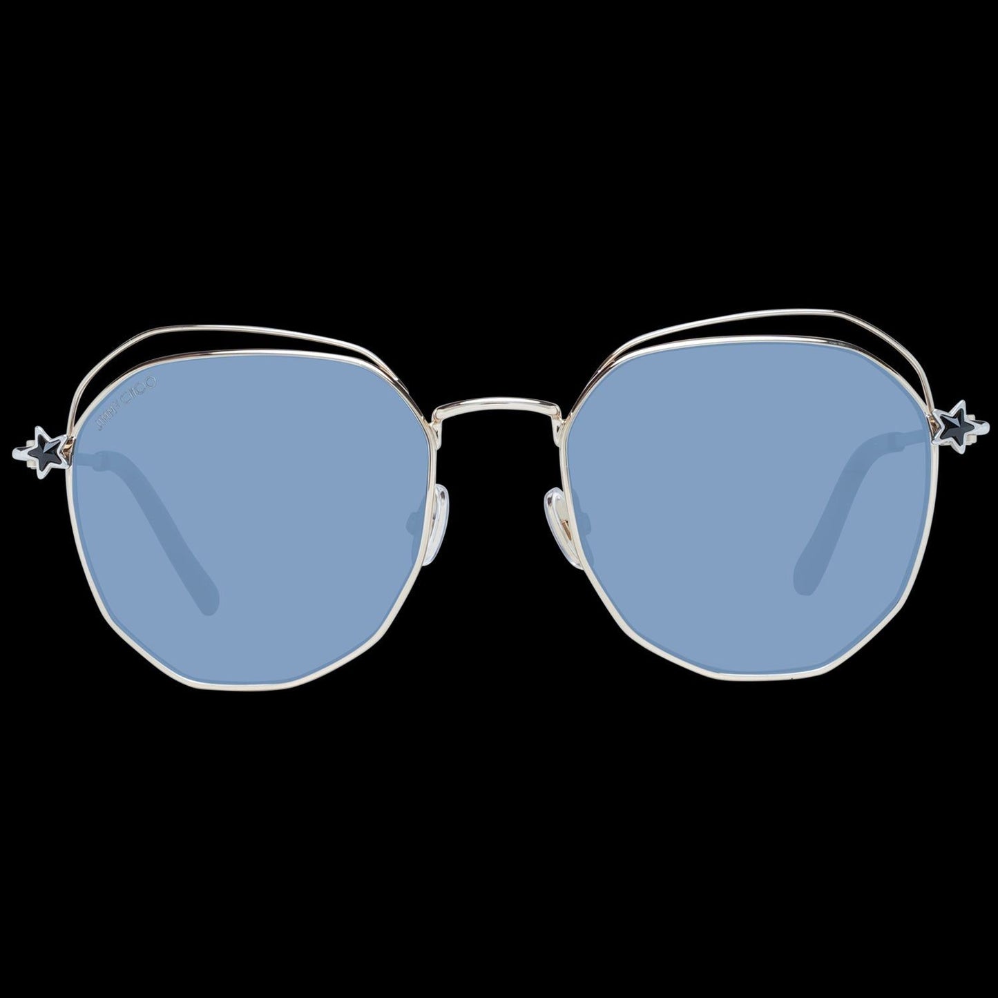 JIMMY CHOO MOD. FRANNY_S 54J5GIR SUNGLASSES & EYEWEAR JIMMY CHOO Black