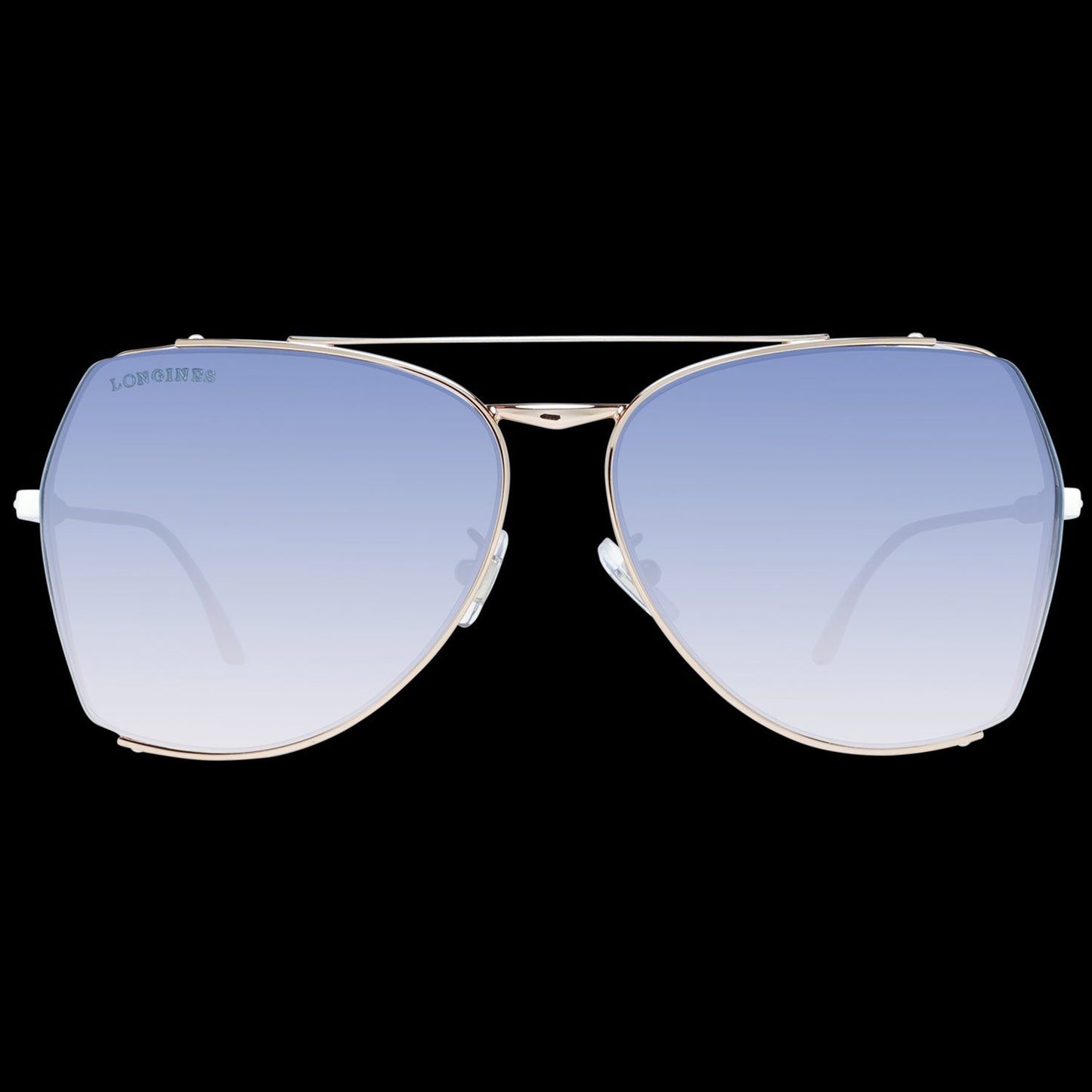 LONGINES MOD. LG0004-H 6233W SUNGLASSES & EYEWEAR LONGINES SUNGLASSES Black