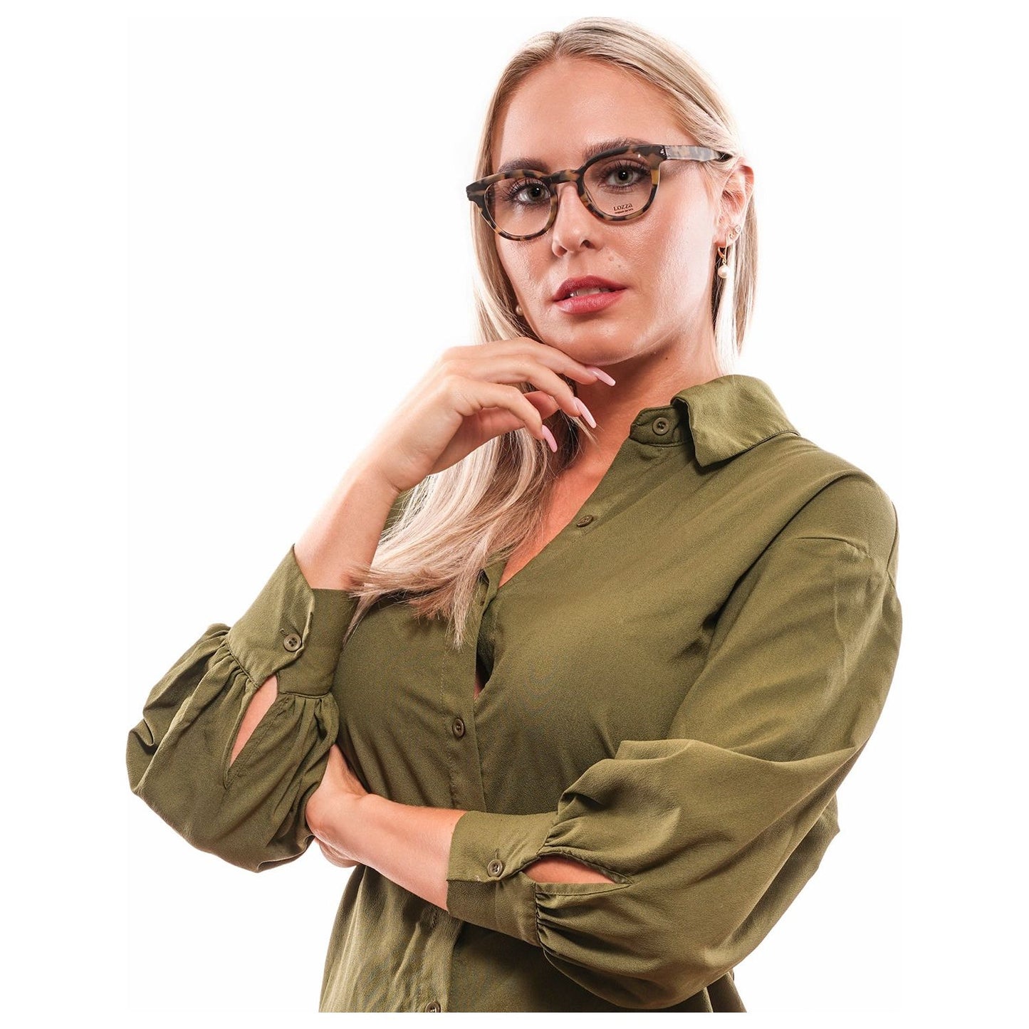 LOZZA MOD. VL4123 45960M SUNGLASSES & EYEWEAR LOZZA EYEWEAR Dim Gray