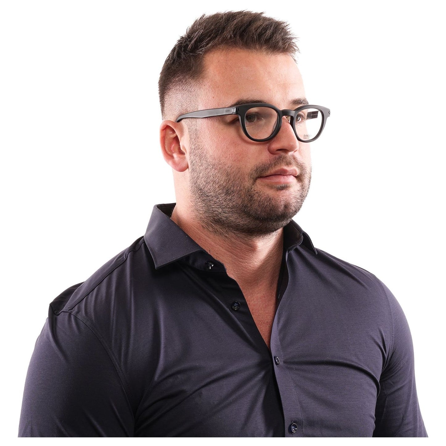 LOZZA MOD. VL4123 45BLKM SUNGLASSES & EYEWEAR LOZZA EYEWEAR Dark Slate Gray