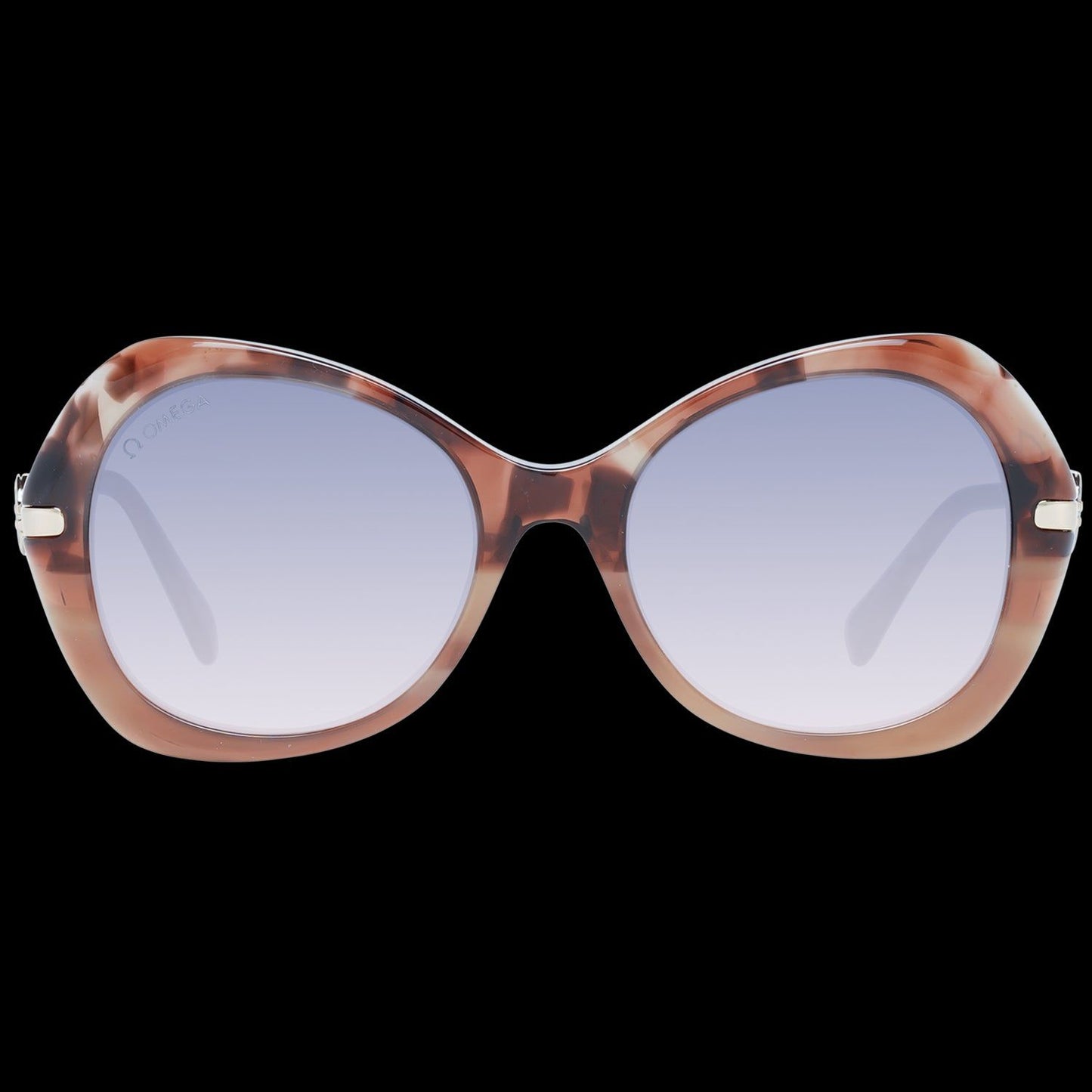 OMEGA MOD. OM0036 5556B SUNGLASSES & EYEWEAR OMEGA SUNGLASSES Black