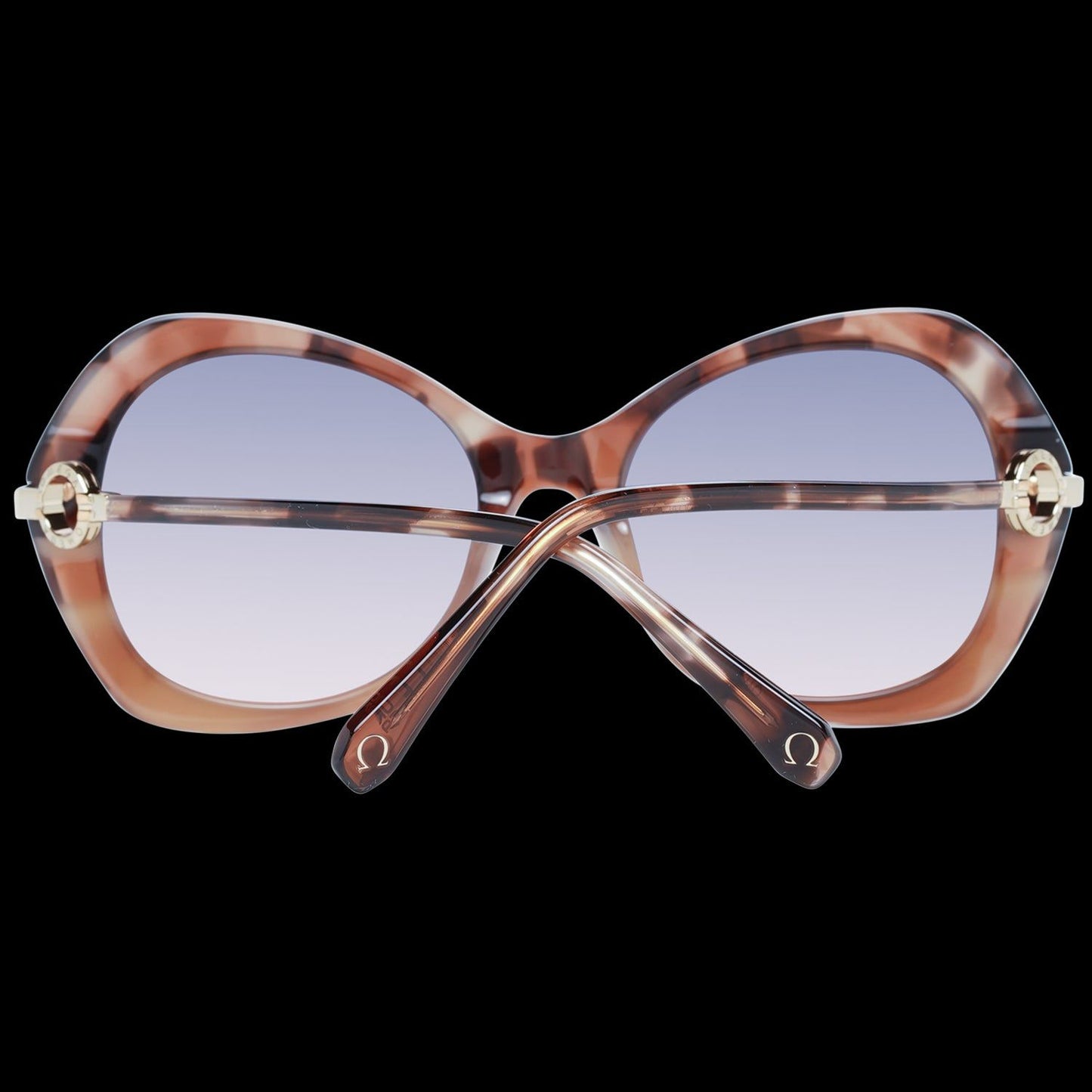OMEGA MOD. OM0036 5556B SUNGLASSES & EYEWEAR OMEGA SUNGLASSES Black