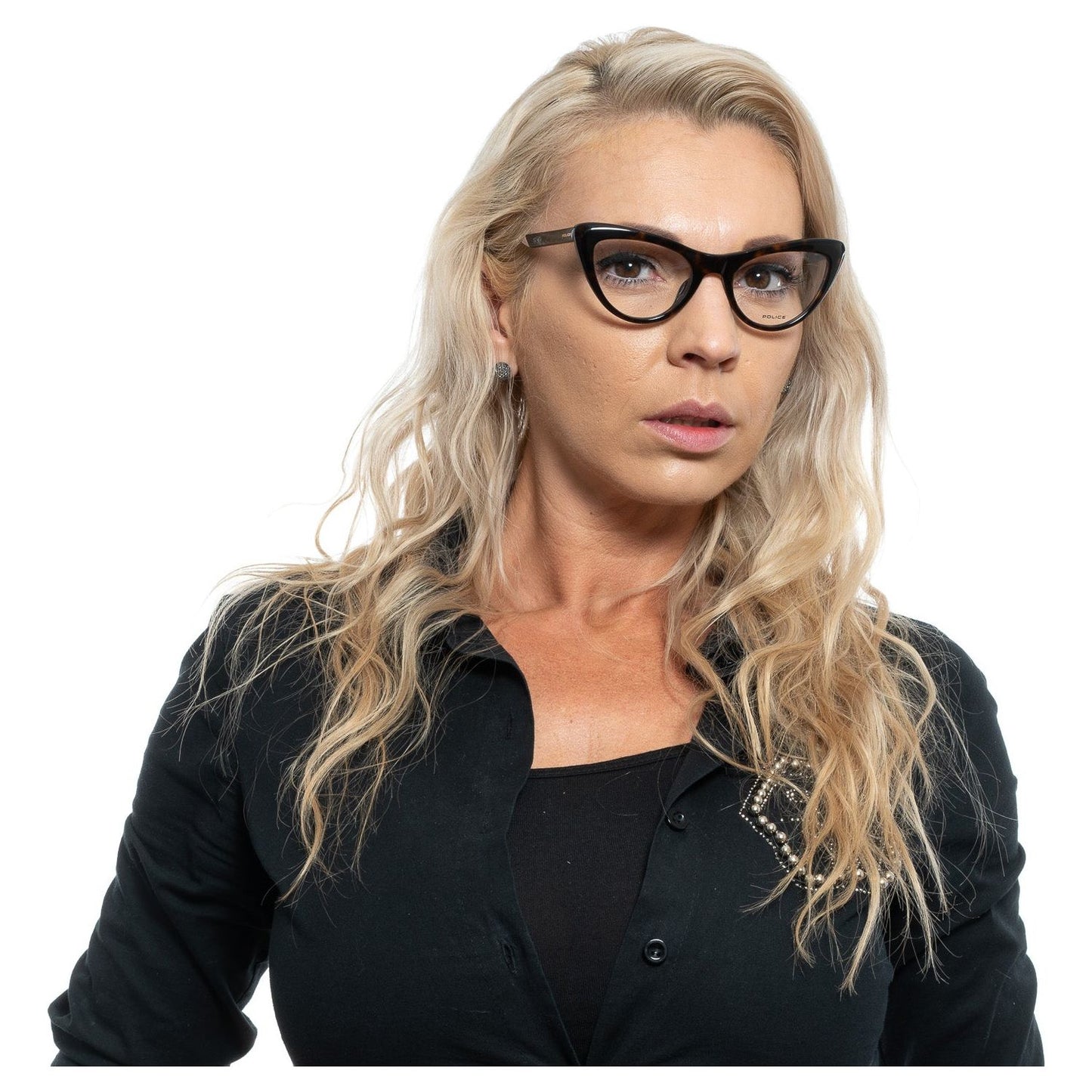 POLICE MOD. PL855 50722G SUNGLASSES & EYEWEAR POLICE EYEWEAR Tan
