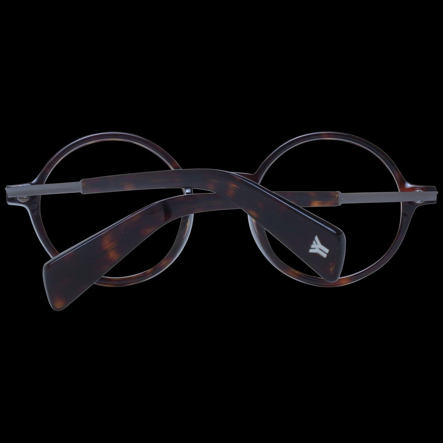 YOHJI YAMAMOTO MOD. YY1006 47127 SUNGLASSES & EYEWEAR YOHJI YAMAMOTO EYEWEAR Black