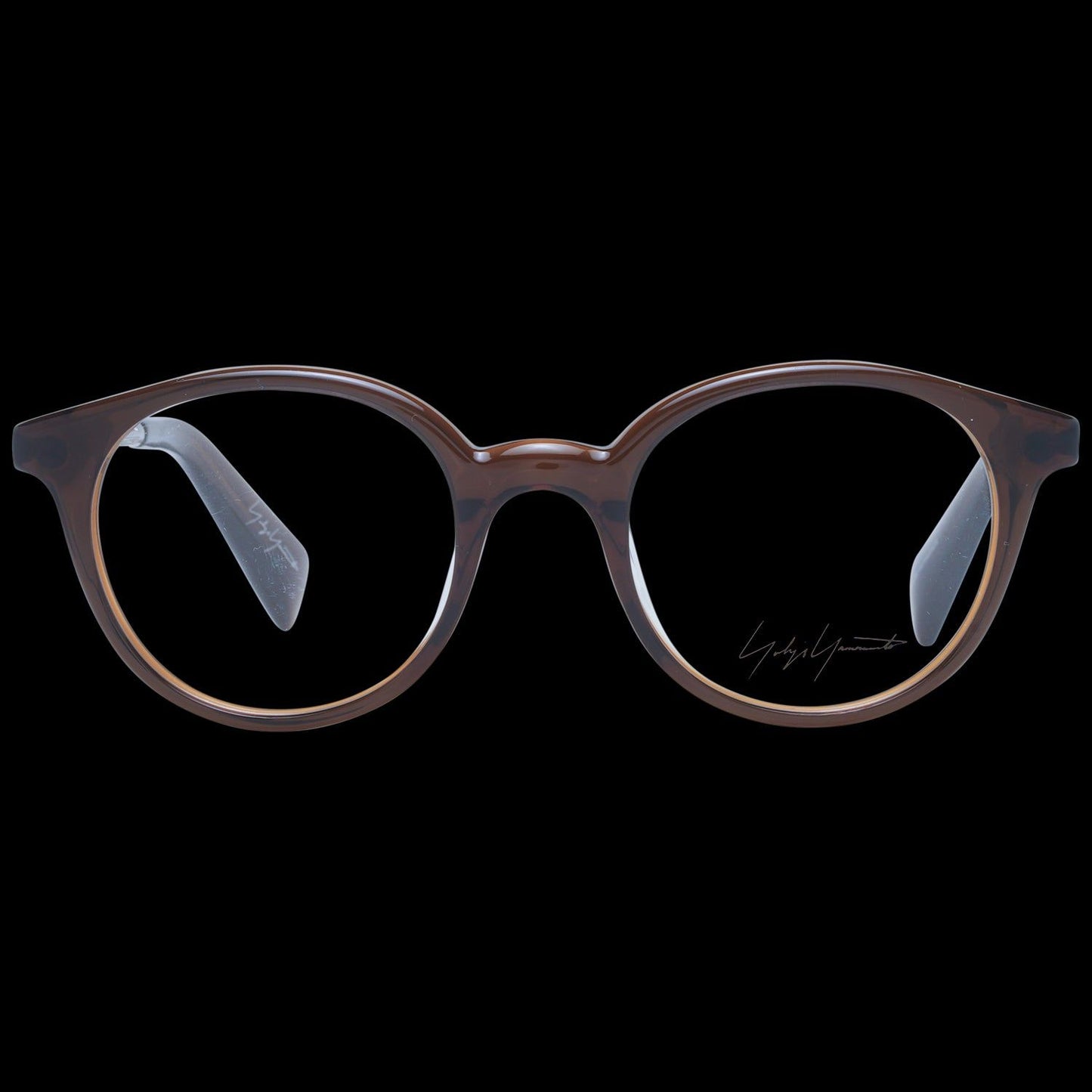 YOHJI YAMAMOTO MOD. YY1008 47118 SUNGLASSES & EYEWEAR YOHJI YAMAMOTO EYEWEAR Black