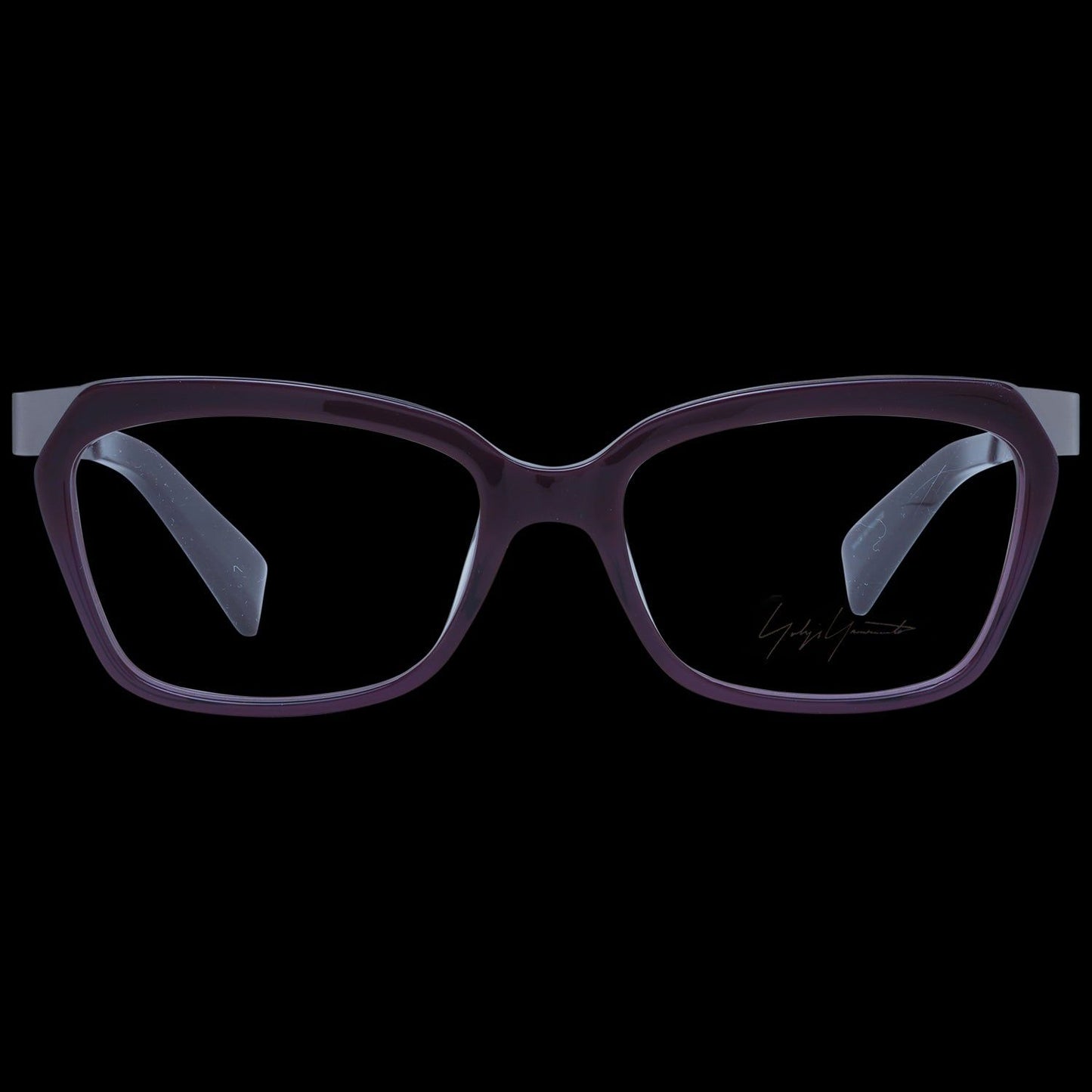 YOHJI YAMAMOTO MOD. YY1014 54710 SUNGLASSES & EYEWEAR YOHJI YAMAMOTO EYEWEAR Black