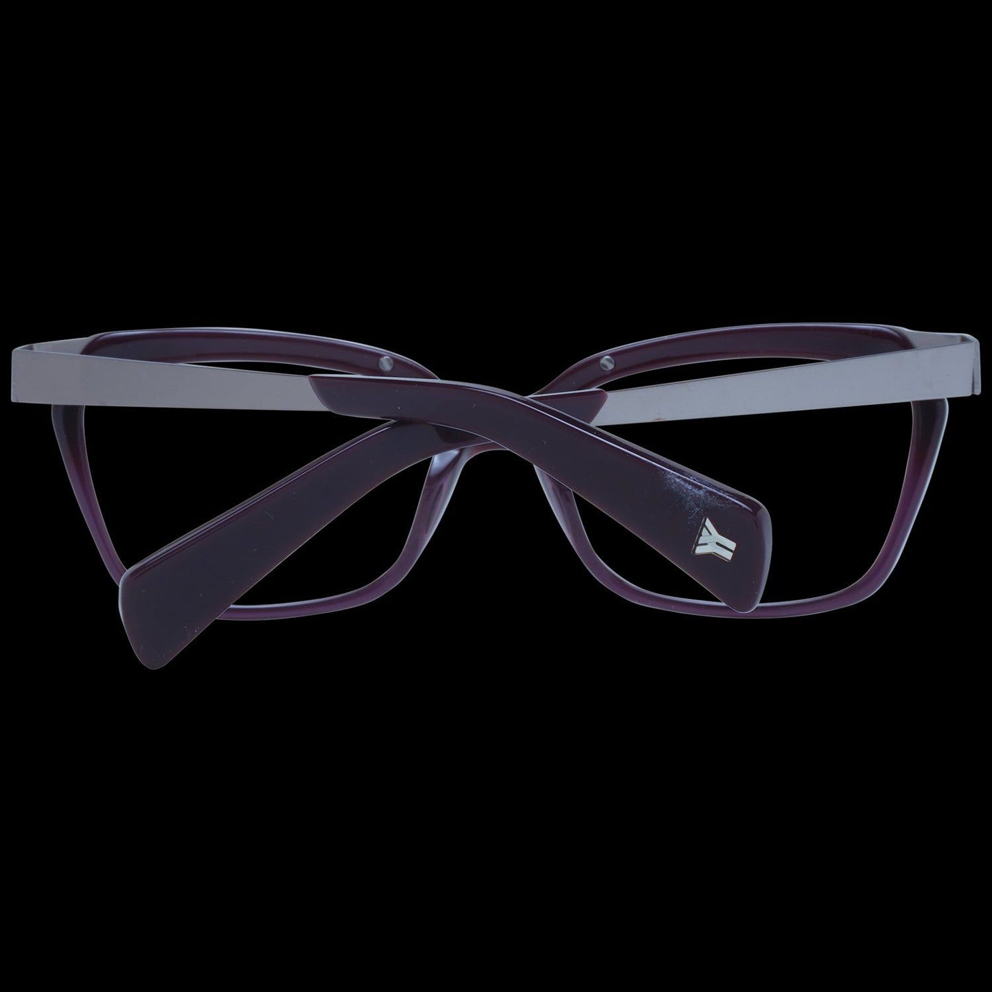 YOHJI YAMAMOTO MOD. YY1014 54710 SUNGLASSES & EYEWEAR YOHJI YAMAMOTO EYEWEAR Black
