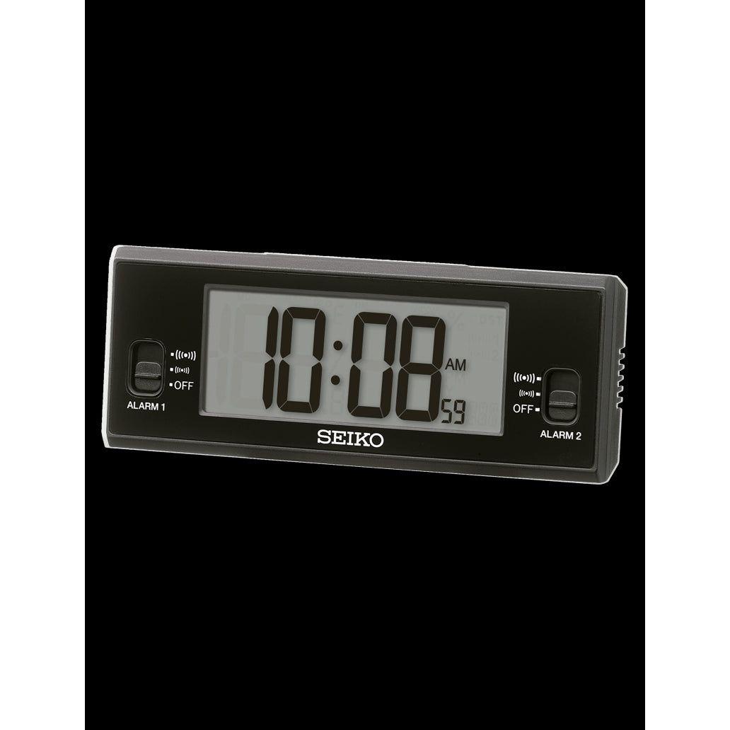 SEIKO CLOCKS WATCHES Mod. QHL093K WATCHES SEIKO CLOCKS Black