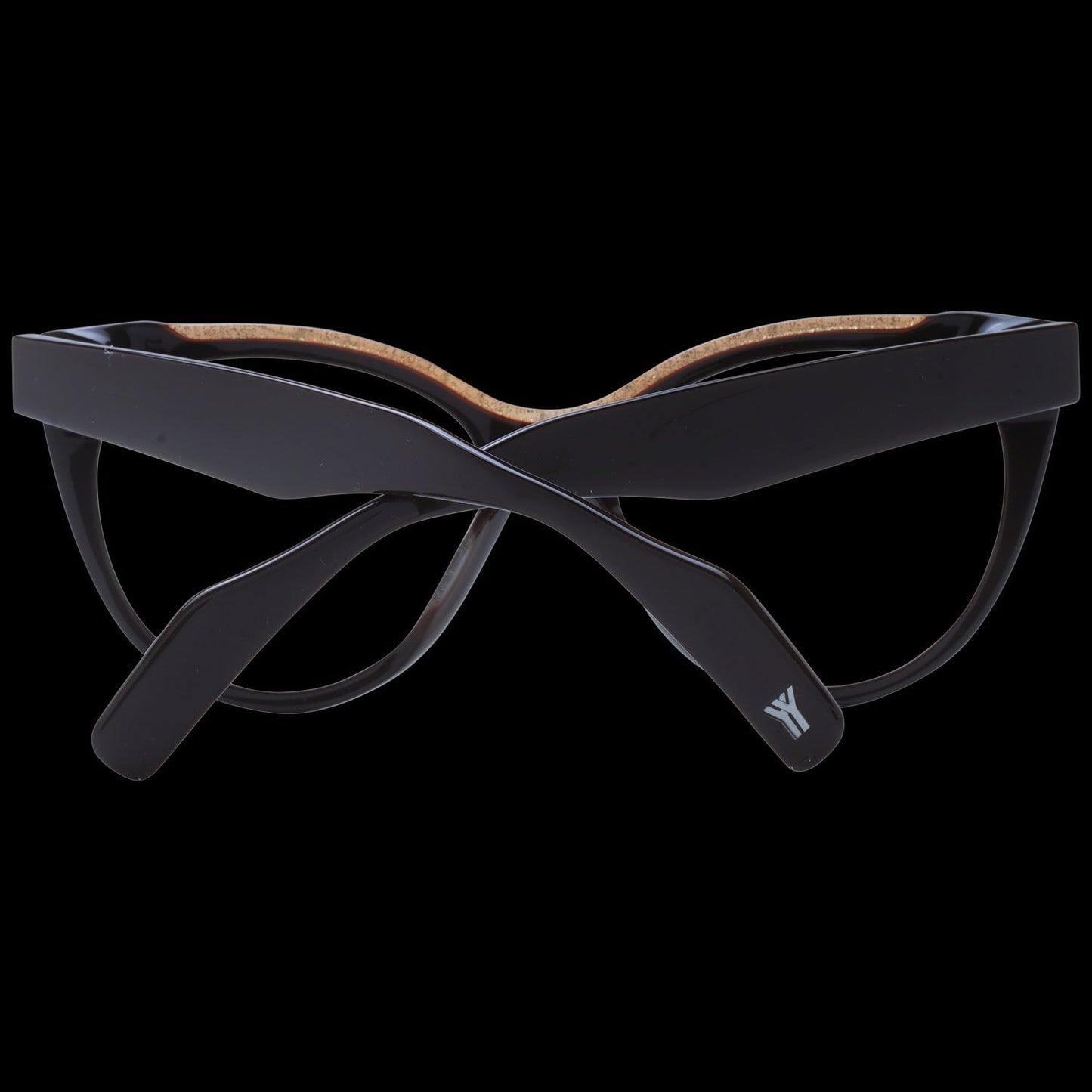 YOHJI YAMAMOTO MOD. YY1034 54115 BLUE FILTER SUNGLASSES & EYEWEAR YOHJI YAMAMOTO EYEWEAR Black