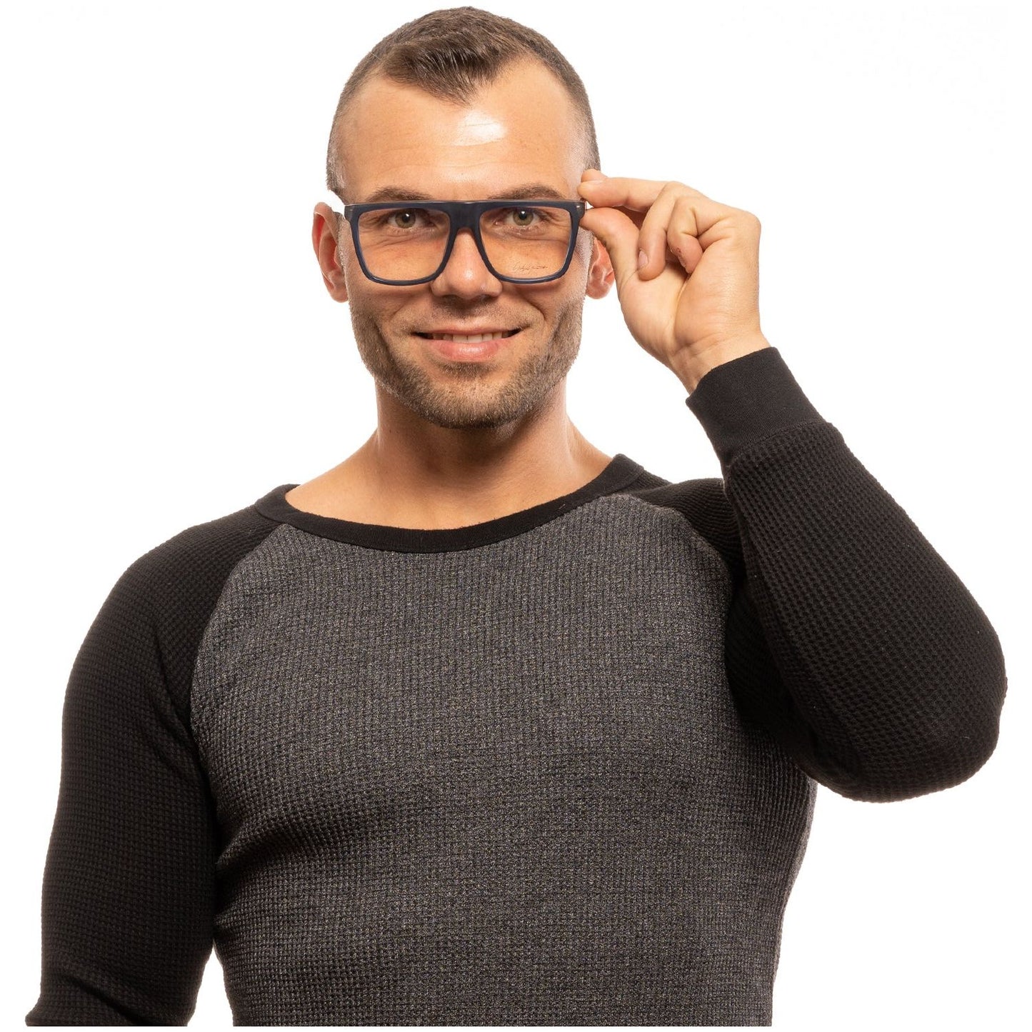 YOHJI YAMAMOTO MOD. YY1036 55608 SUNGLASSES & EYEWEAR YOHJI YAMAMOTO EYEWEAR Dark Slate Gray