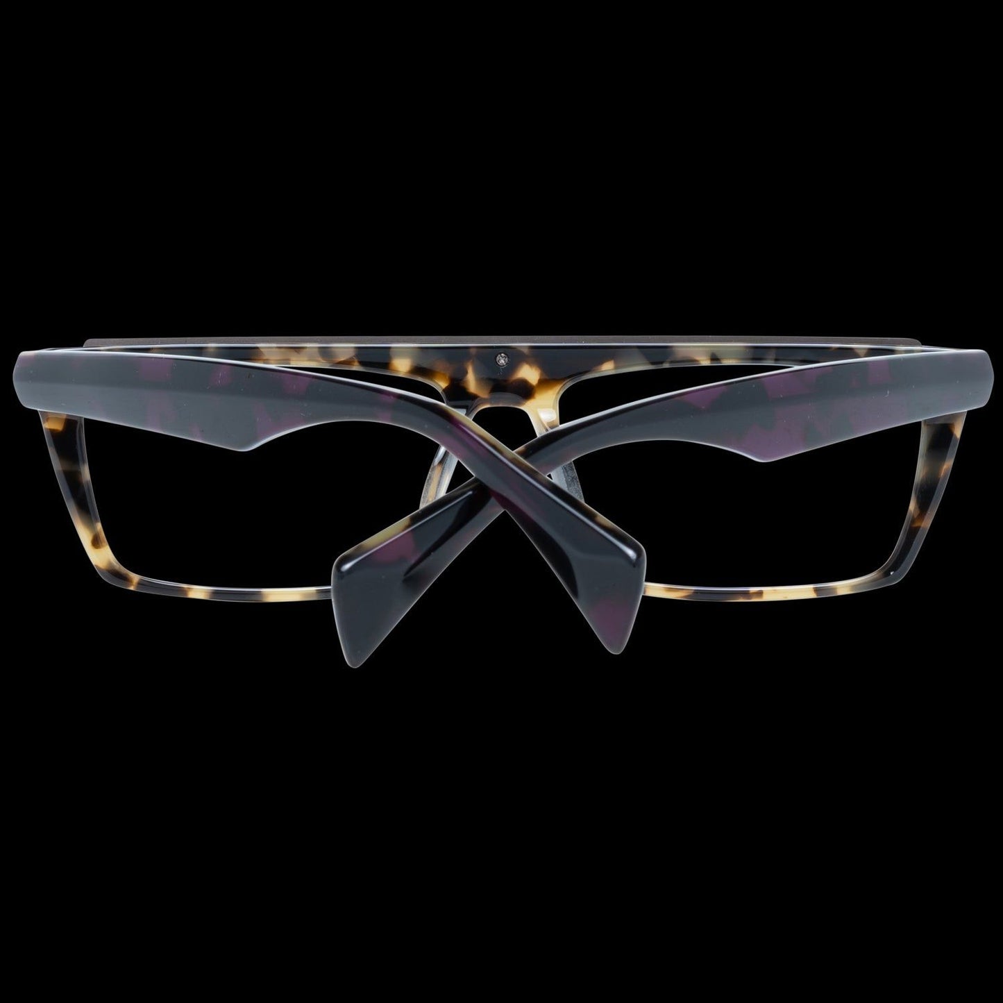 YOHJI YAMAMOTO MOD. YY1045 57771 SUNGLASSES & EYEWEAR YOHJI YAMAMOTO EYEWEAR Black