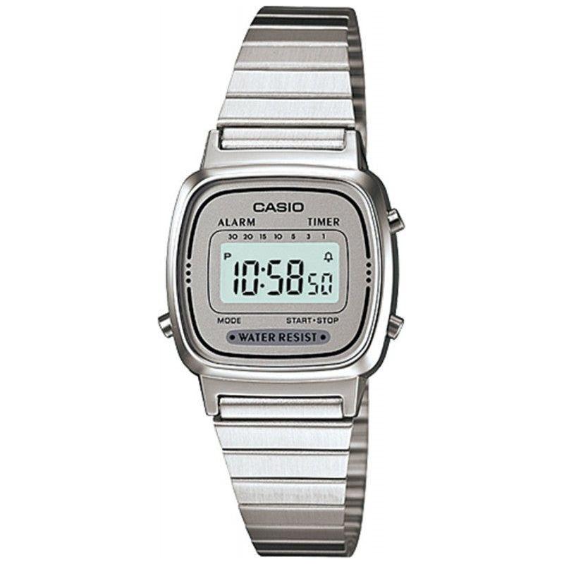 CASIO VINTAGE LADY STEEL WATCHES CASIO Gray