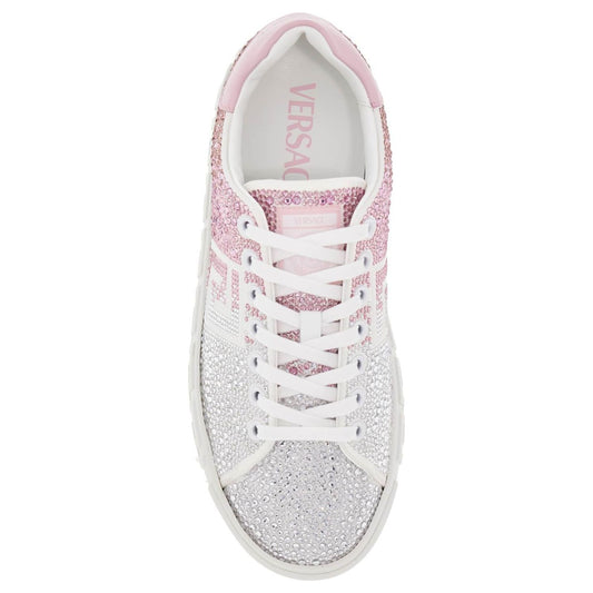 Versace "greca sneakers with gradient Sneakers Versace Light Gray