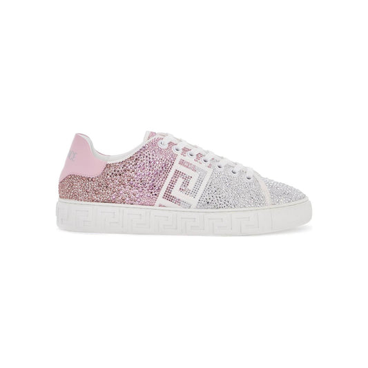 Versace "greca sneakers with gradient Sneakers Versace Light Gray