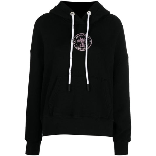 Palm Angels Sweaters Black Topwear Palm Angels Black
