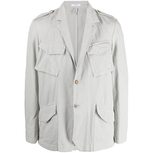 Boglioli Jackets White Jackets Boglioli Light Gray