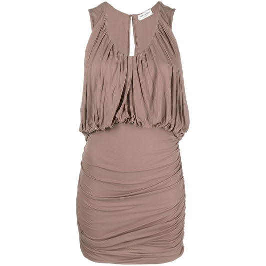 Saint Laurent  Dresses Pink Dresses Saint Laurent Rosy Brown