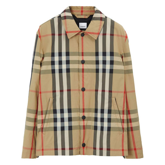 Burberry Checked shirt jacket