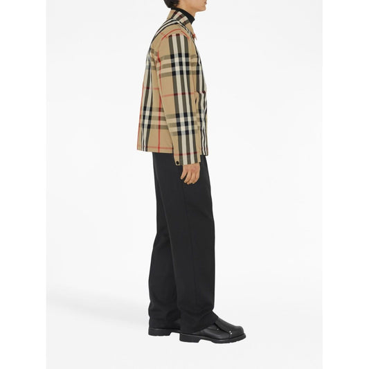 Burberry Checked shirt jacket