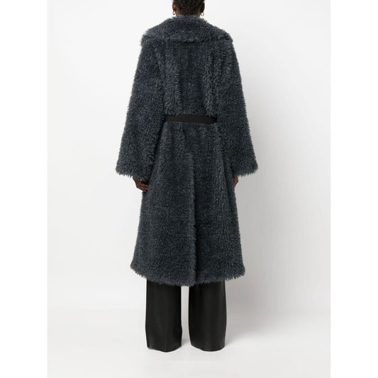 Ermanno Scervino Coats Grey Jackets Ermanno Scervino Lavender