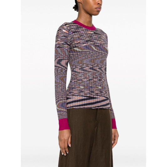 Missoni Sweaters Orange Topwear Missoni White Smoke