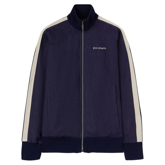 Palm Angels Sweaters Blue Topwear Palm Angels Dark Slate Gray