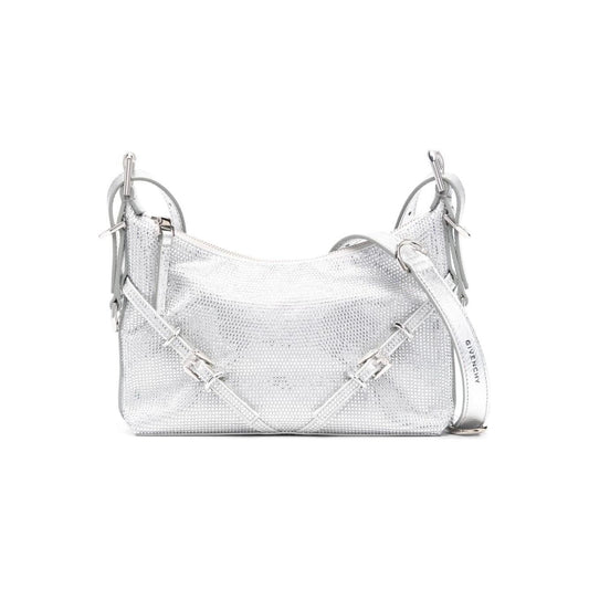 Givenchy Bags.. Silver Shoulder Givenchy Light Gray