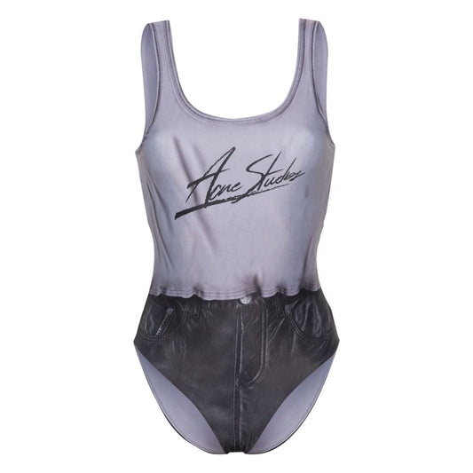 Acne Studios Sea clothing Black Beachwear & underwear Acne Studios Dark Gray