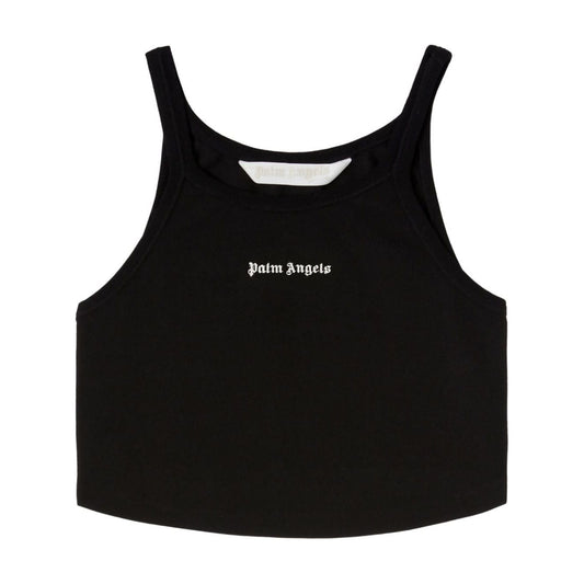 Palm Angels Top Black Topwear Palm Angels Black