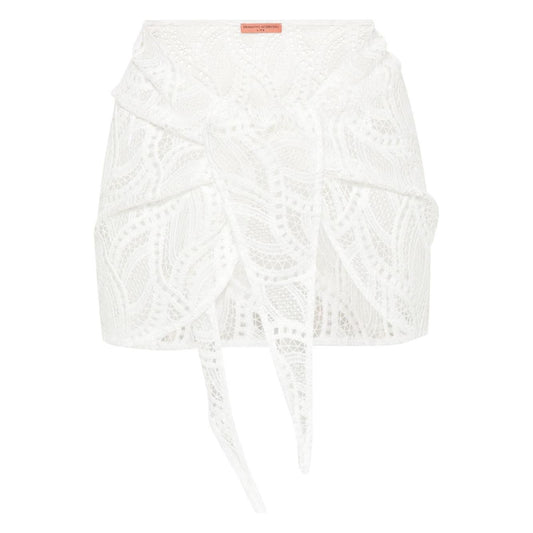 Ermanno Scervino Sea clothing White Beachwear & underwear Ermanno Scervino White Smoke