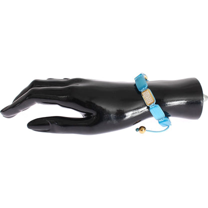 Nialaya CZ Opal 18K Gold 925 Bracelet